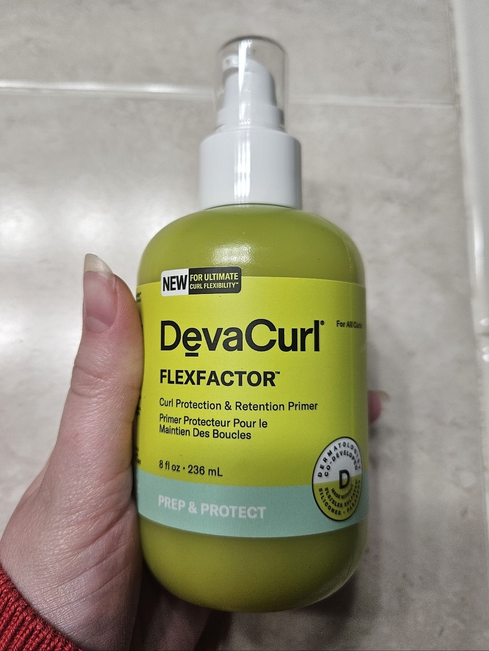 NWT Devacurl Flexfactor Curl Protection And Retention Primer